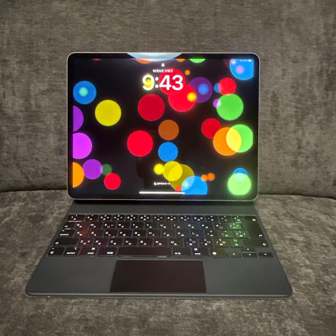 【美品】iPad Pro 12.9 M2 第6世代 256GB キーボード付✨
