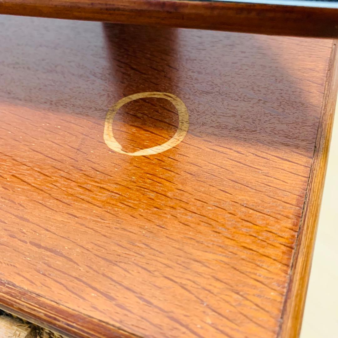 希少　ラタン　ドレッサー　家具　籐　鏡 引き出し 収納　古道具　置き型　レトロ