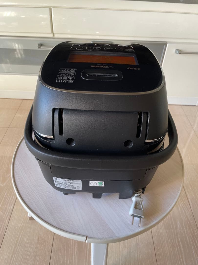 象印 圧力IH 炊飯器 炎舞炊き NW-PS10 墨黒 5.5合炊き 20年製