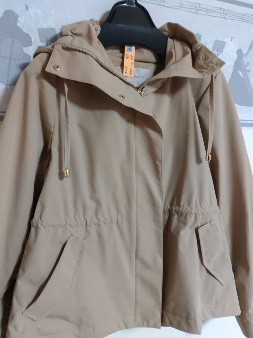 ジャス　撥水ショートブルゾン　マイストラーダ　アプワイザーリッシェ　クリーニング