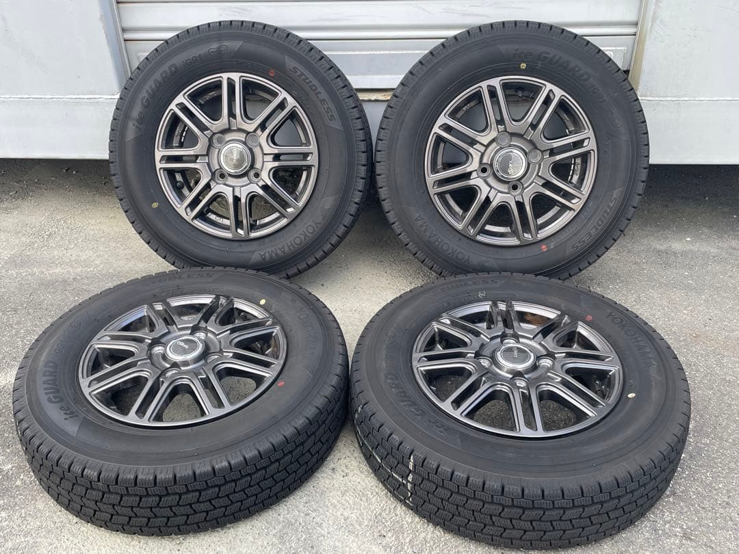 ☆スタッドレスタイヤ　145/80R12 2022年製　4本セット☆