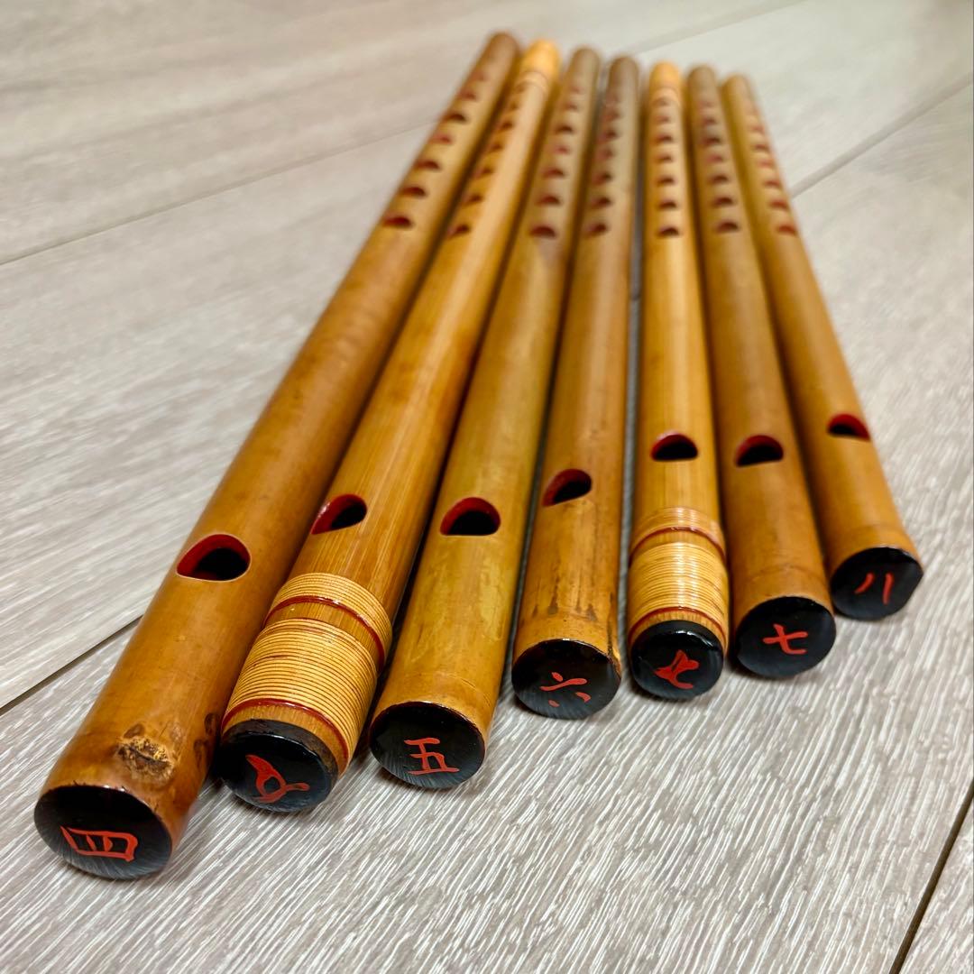 篠笛 ドレミ音階 詰め合わせ