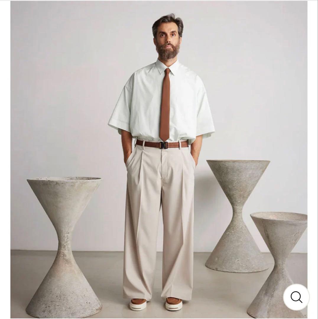 スーツ Graphpaper SemiDull Oxford Wide Trousers