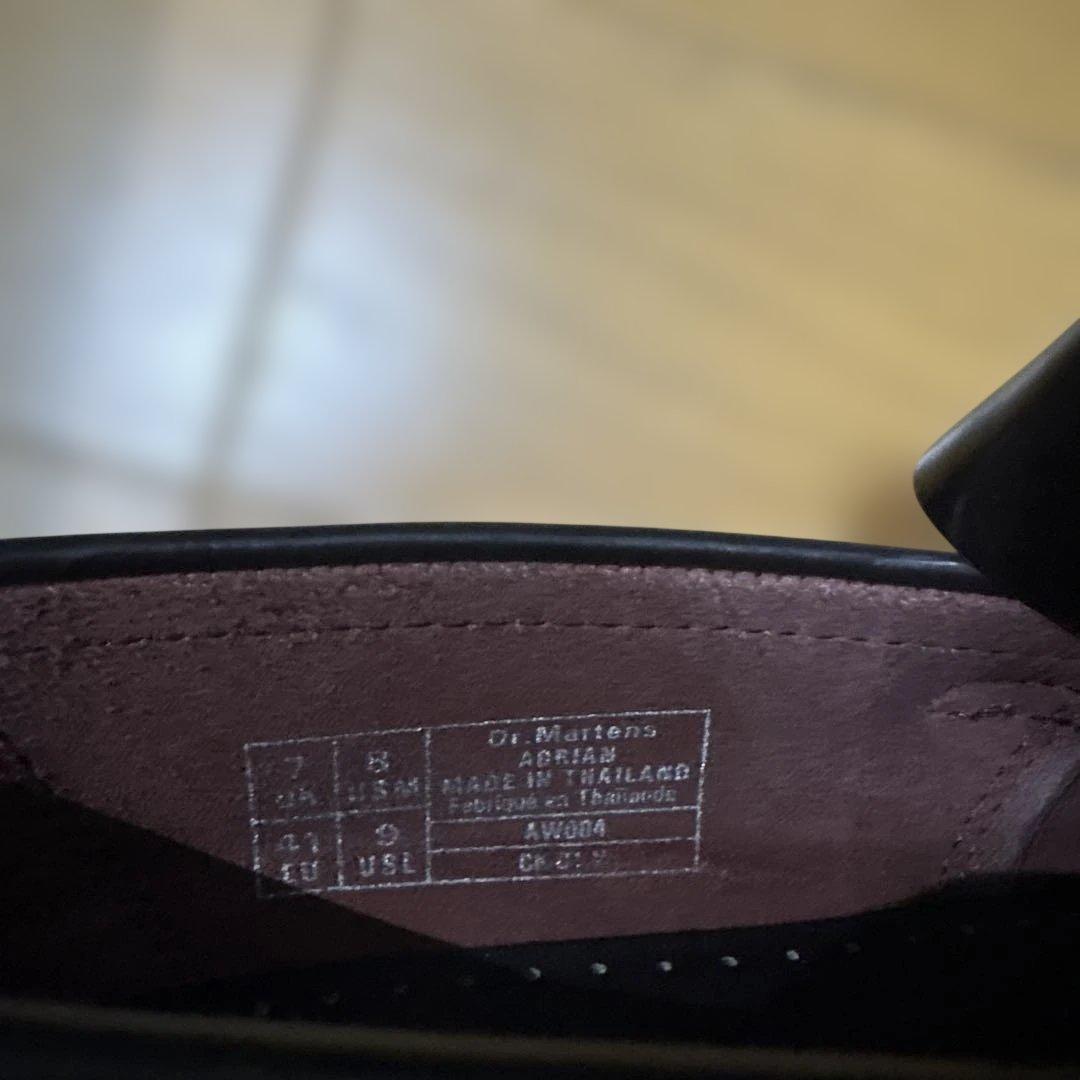 Dr. Martens Adrian チェリーレッド タッセルローファーUK7