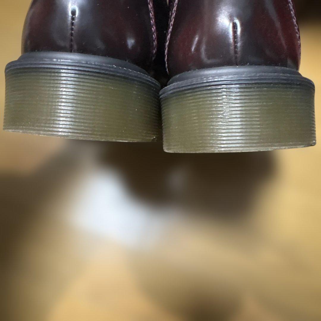 Dr. Martens Adrian チェリーレッド タッセルローファーUK7