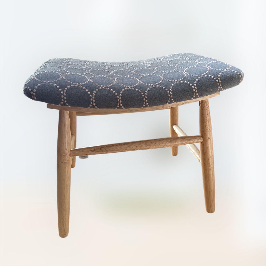 北欧スタイルmina perhonen / ミナペルホネン生地使用スツール　イス