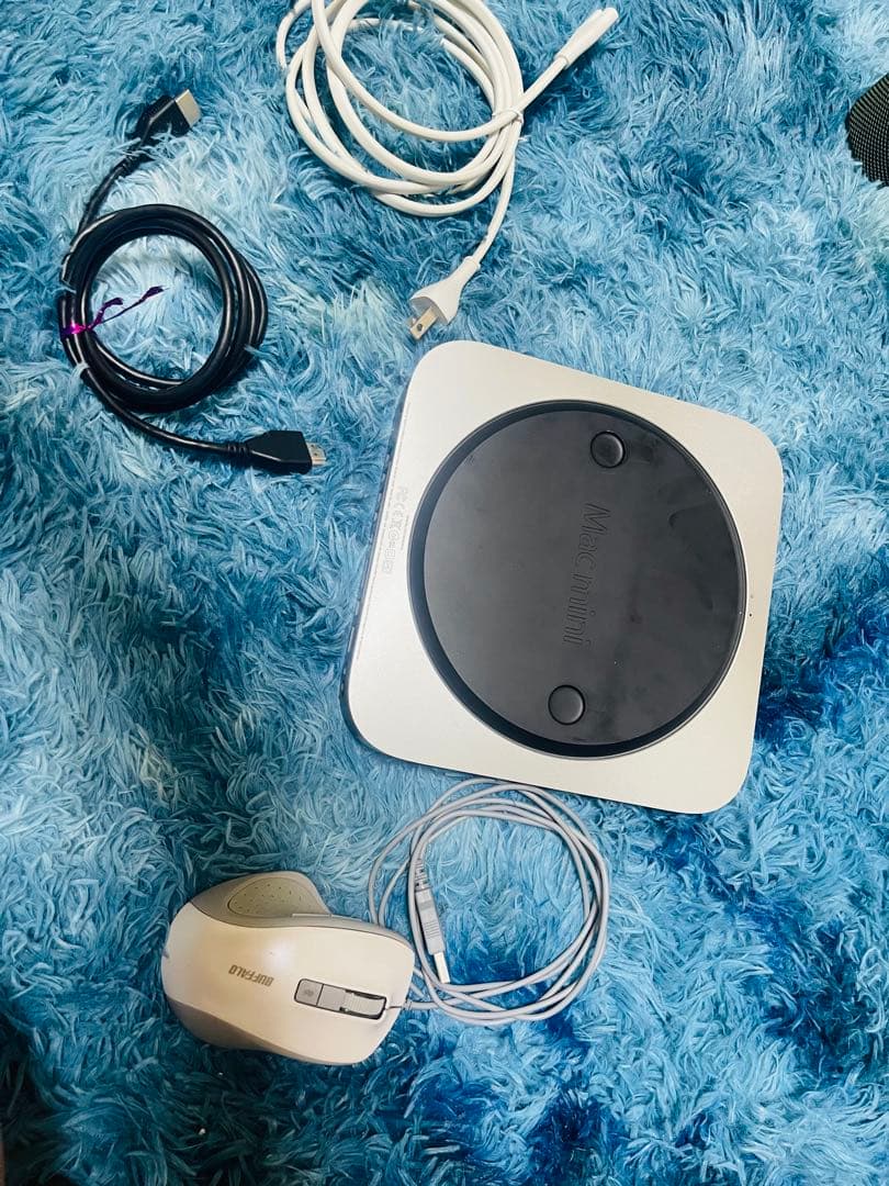 Apple Mac mini corei7メモ16GBシルバー+マウス+ケーブル