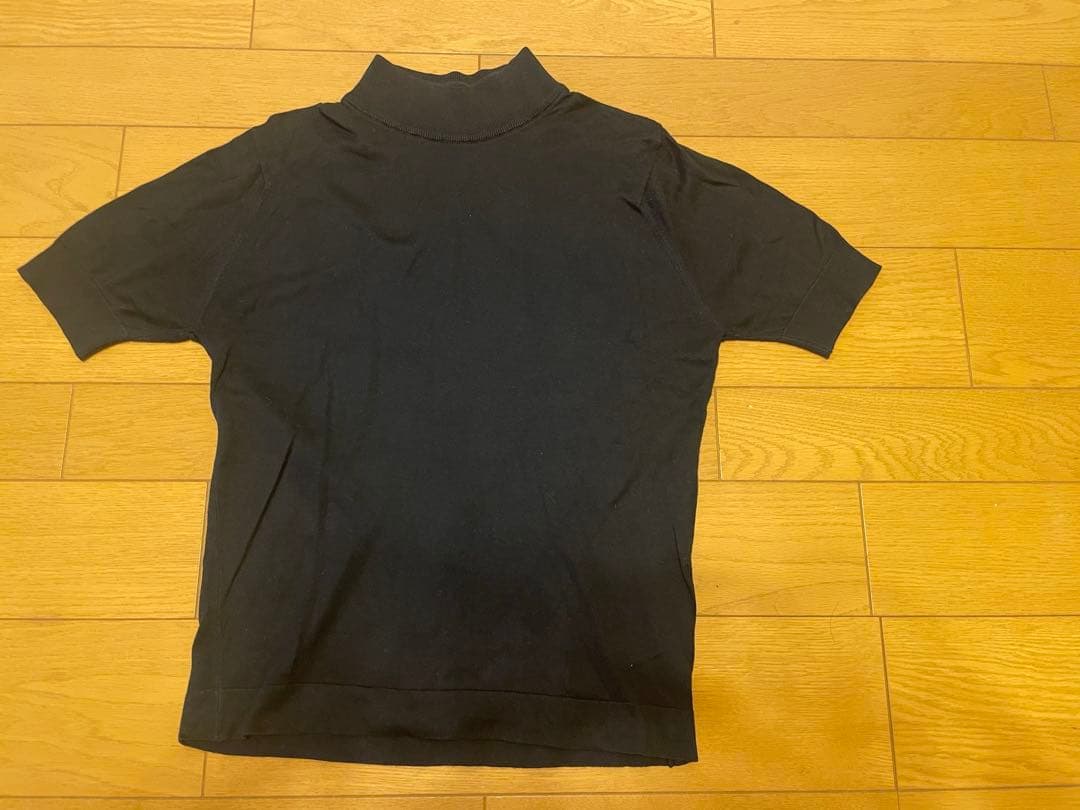 JOHN SMEDLEY ジョンスメドレー 半袖 ハイネック カットソー