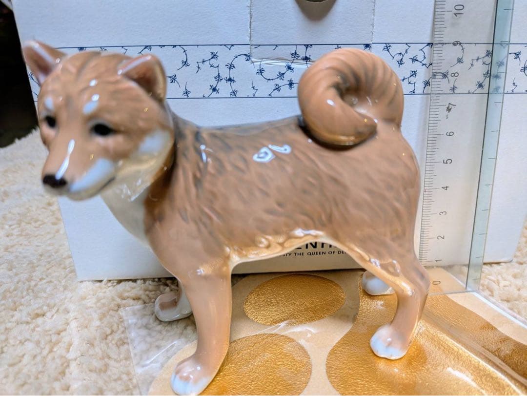 ロイヤルコペーハーゲン柴犬 2011年 干支フィギュリン 陶器