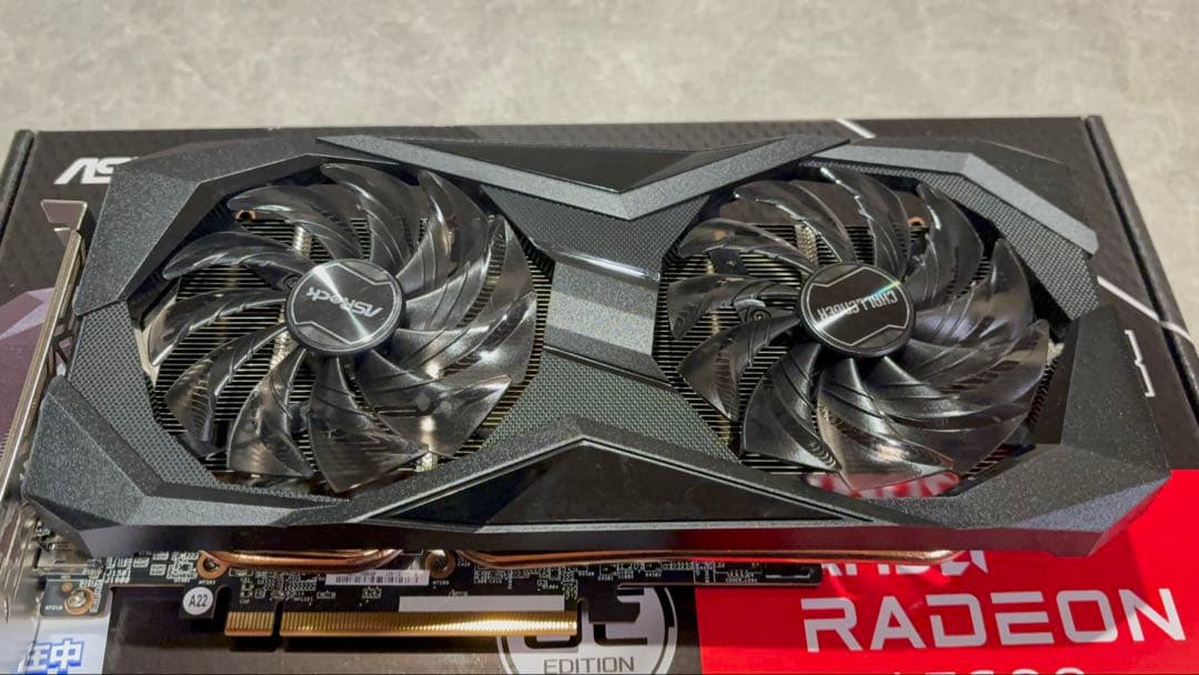 ASRock Radeon RX 7600 8GB 【動作確認済・付属品完備】