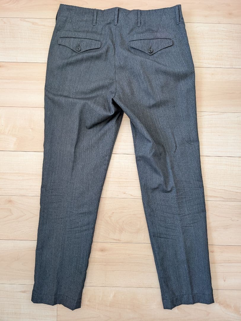 WORKERS Officer Trousers ウールモヘア グレー 32