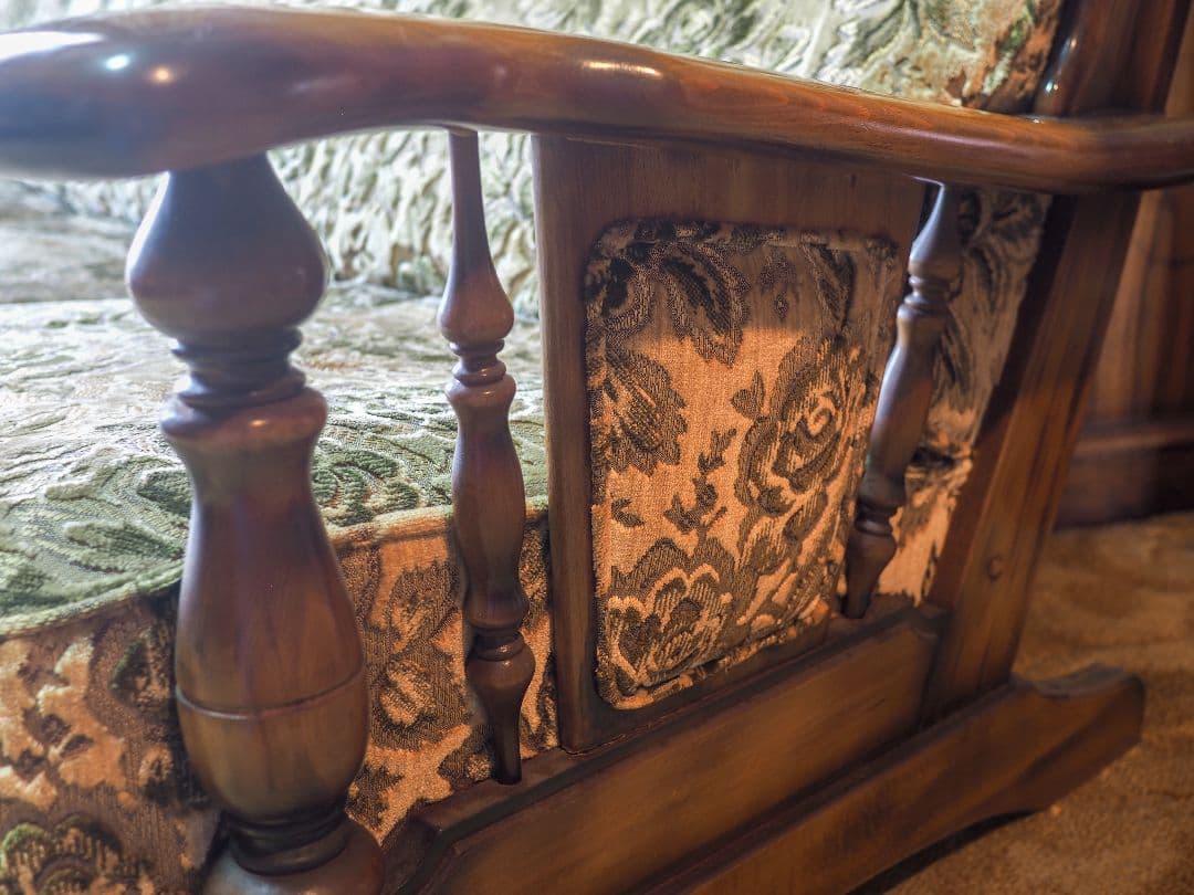 【凹ラッチ】“karimouk”ヴィンテージ3Pクラシカルソファ