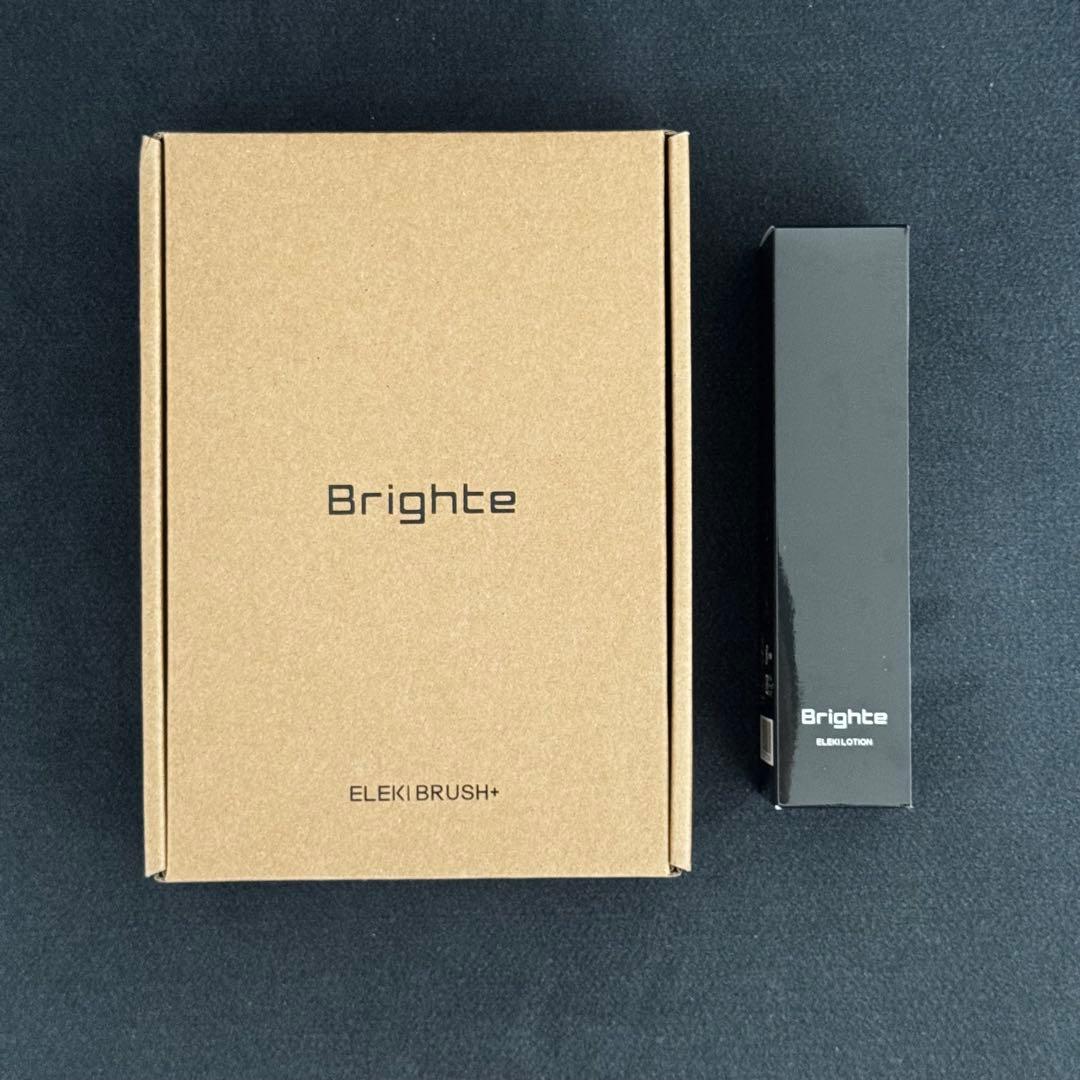Brighte エレキブラシ＋ ローションセット 新品