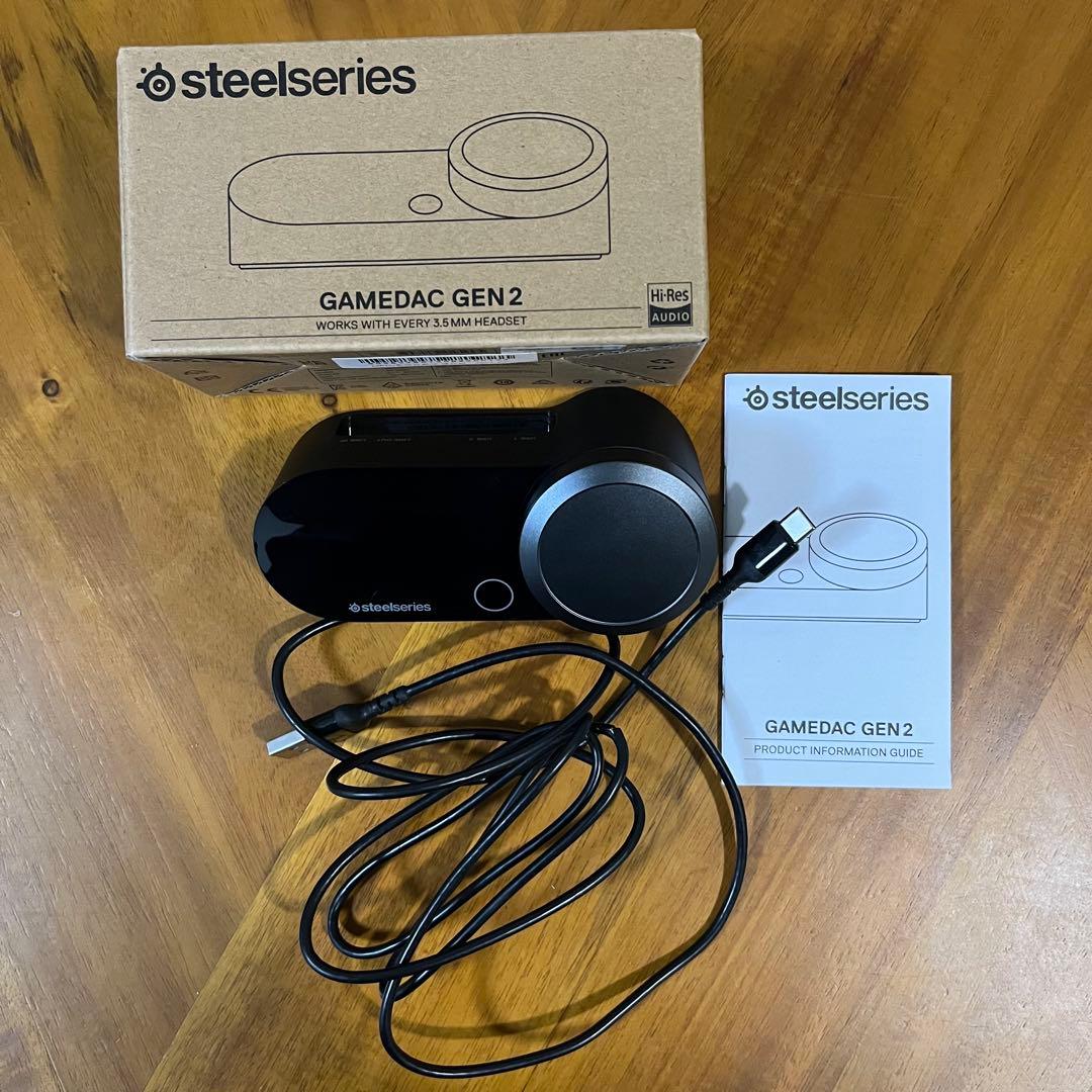 SteelSeries GameDAC Gen 2 有線 ミックスアンプ