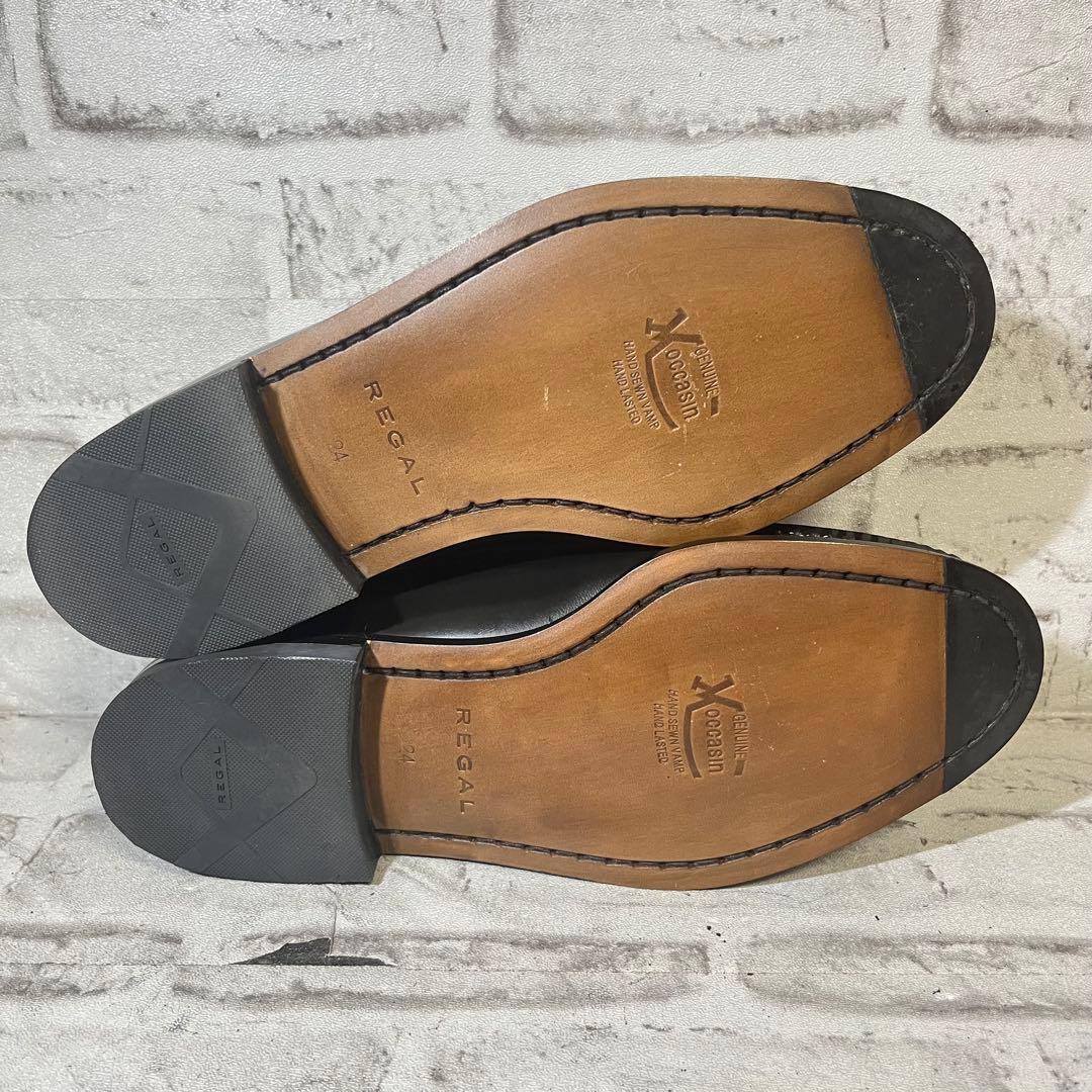 【未使用】 リーガル　15DR コブラヴァンプ　ヴァンプローファー　ブラック