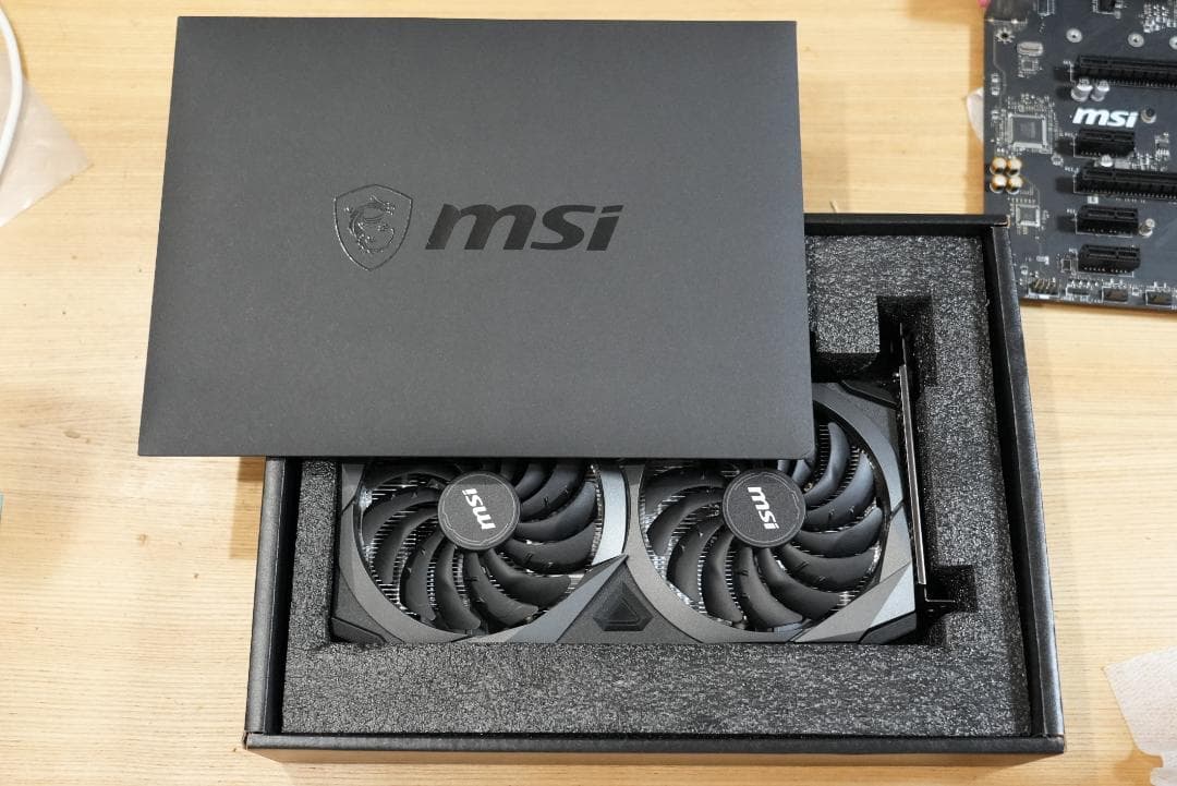 グラフィックボード・グラボ・ビデオカード MSI GeForce RTX 3060 Ti VENTUS 2X