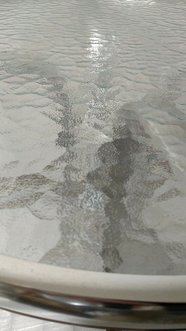 【DULTON】ダルトン╱テーブル╱丸テーブル╱円型╱アルミ╱ガラス╱カフェ