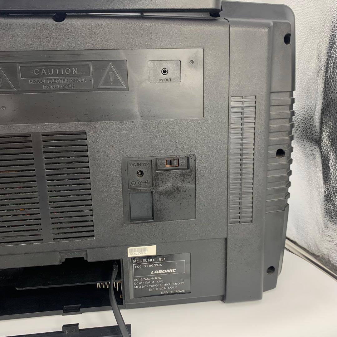 LASONIC i-931 ラジカセ風 特大 ラジオ オールドスクール レトロ