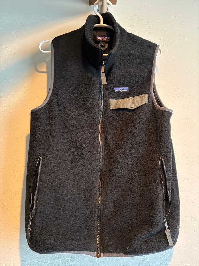 patagonia シンチラ スナップT フリース ベスト Sサイズ ブラック