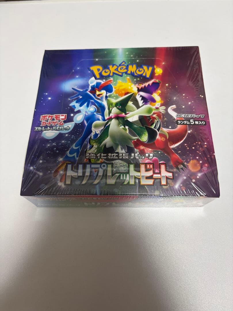 ポケモンカードゲーム トリプルビート 1box シュリンク付き