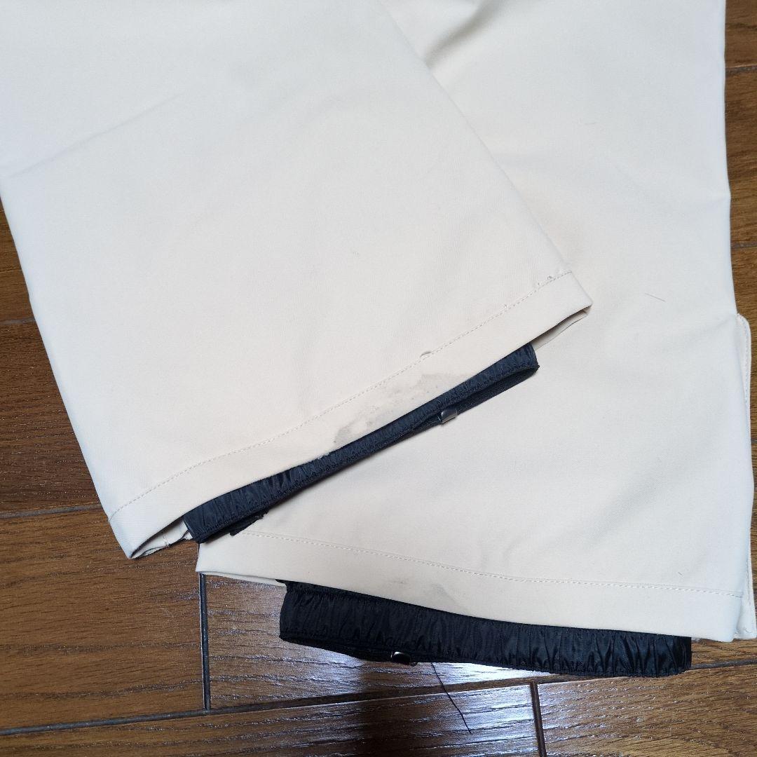 ROXY　スノボウェア　上下セット　Ｍ　総柄　ロゴ　ベージュ