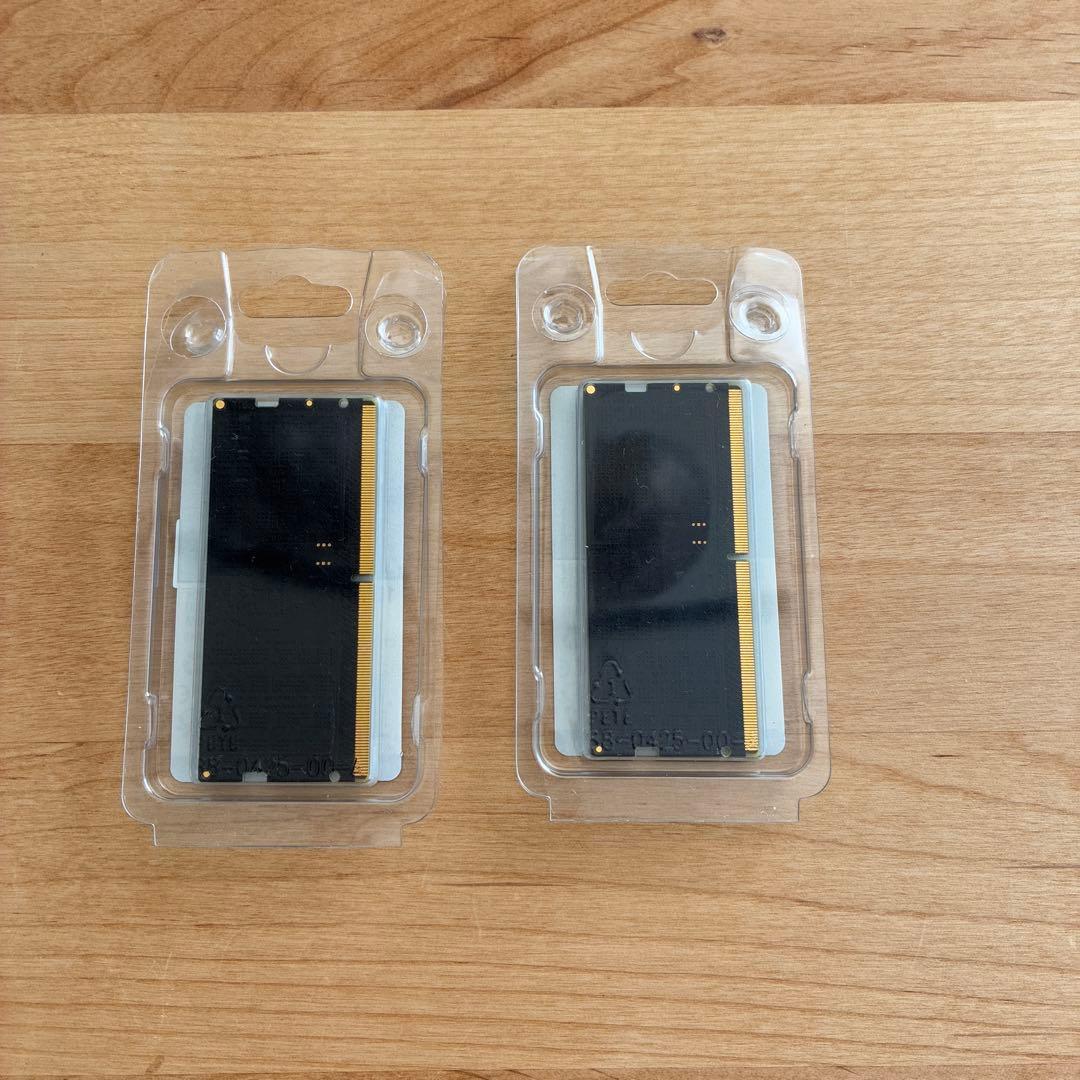 Crucial 32GB DDR5 5600MHz SODIMM 16GB×2枚