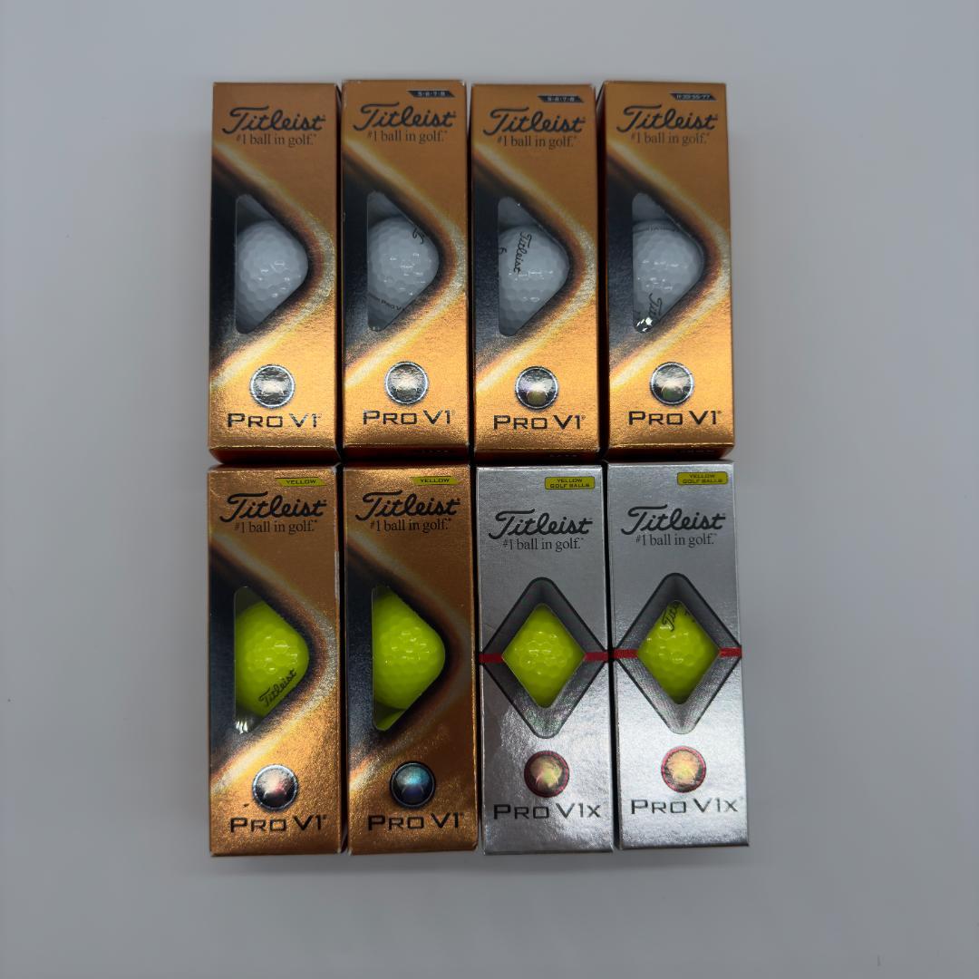 Titleist Pro V1 & Pro V1x 新品未使用ゴルフボールセット
