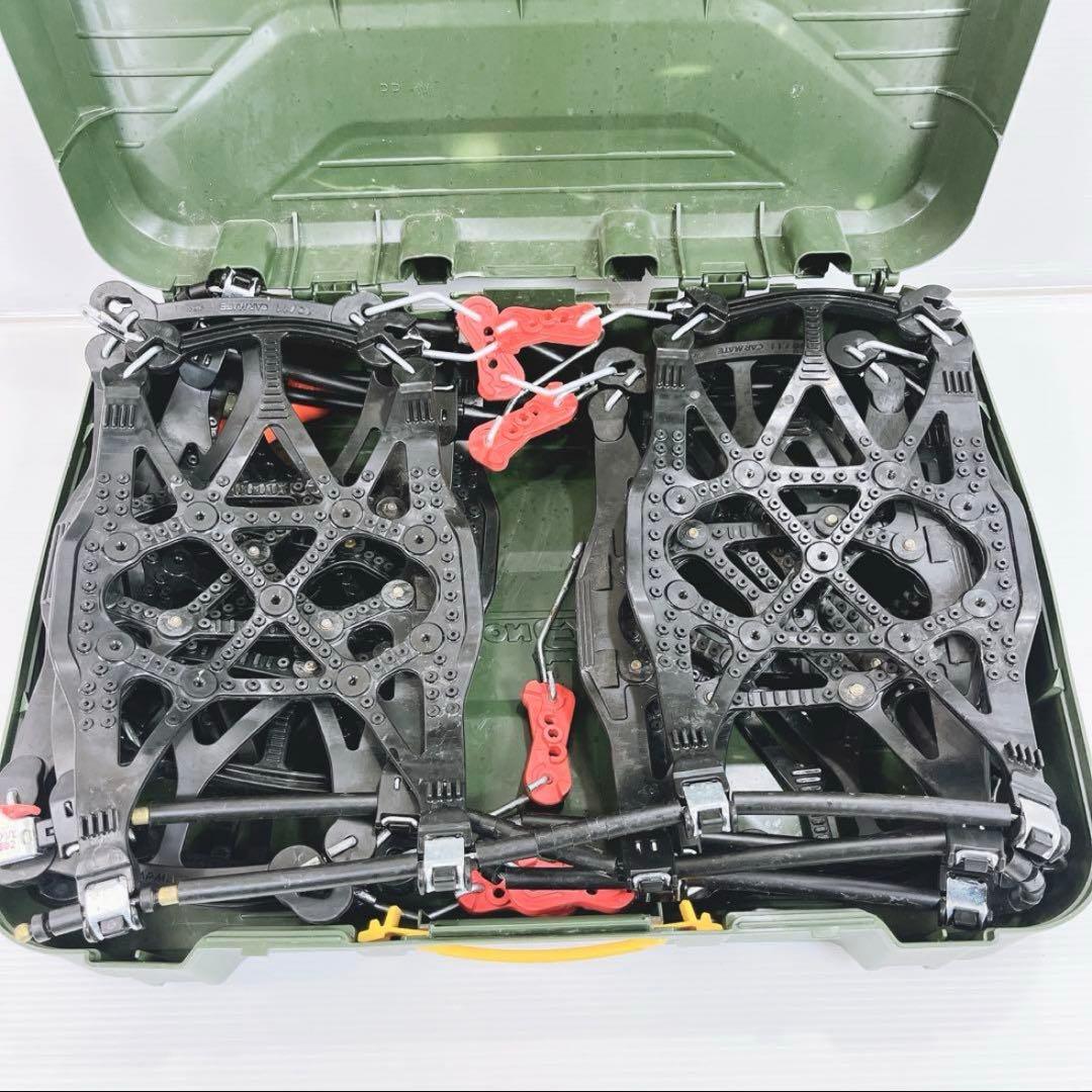 カーメイト タイヤチェーン バイアスロン クイックイージー QE11L