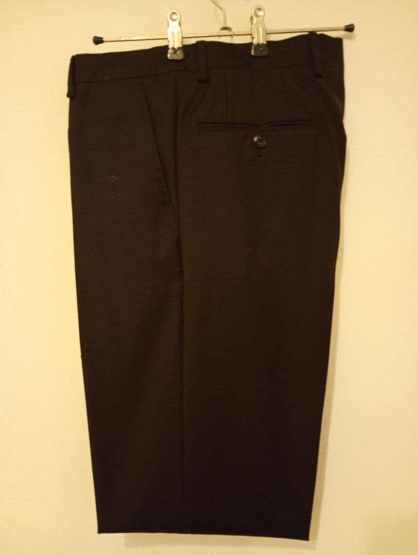 【1/10まで最終値下げ】LARDINI ウールスーツ ブラック 46