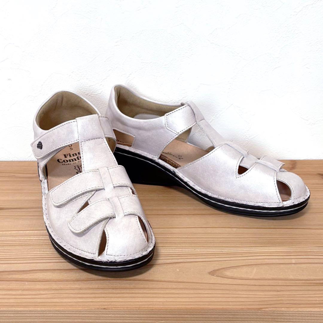 未使用　フィンコンフォート　FUNEN　サマーシューズ　グルカサンダル　ベルクロ