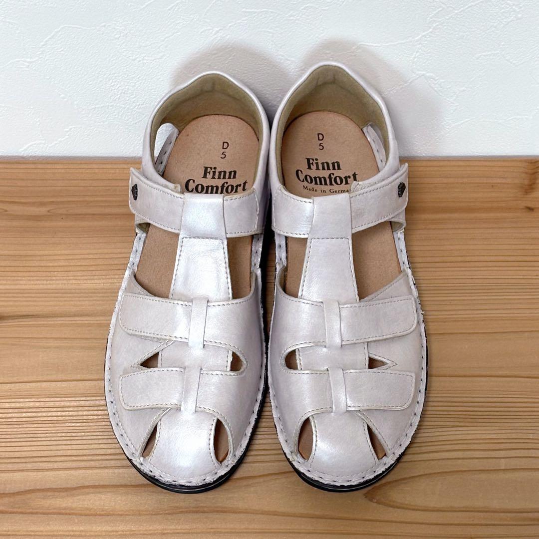 未使用　フィンコンフォート　FUNEN　サマーシューズ　グルカサンダル　ベルクロ