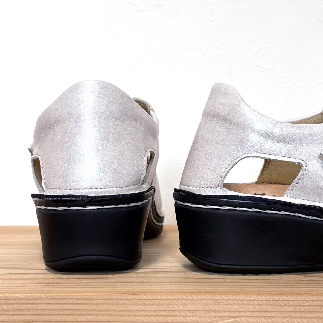 未使用　フィンコンフォート　FUNEN　サマーシューズ　グルカサンダル　ベルクロ