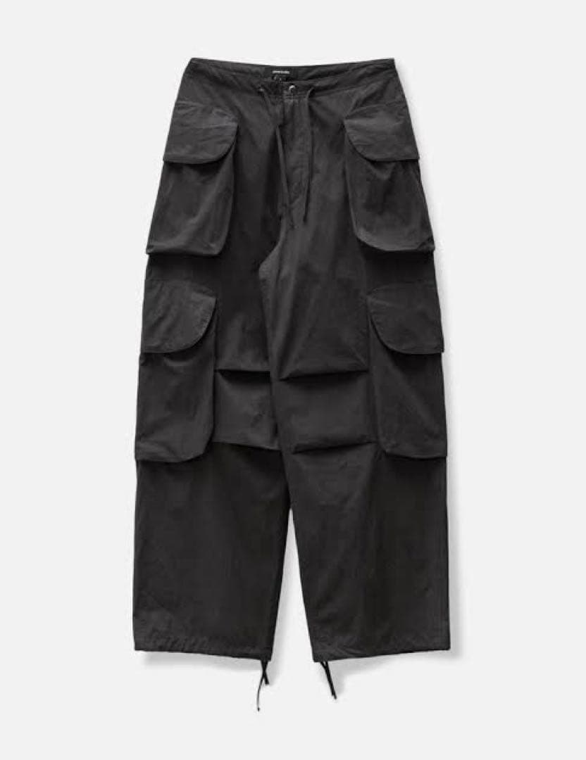 Entire Studios ブラックカーゴパンツ XS