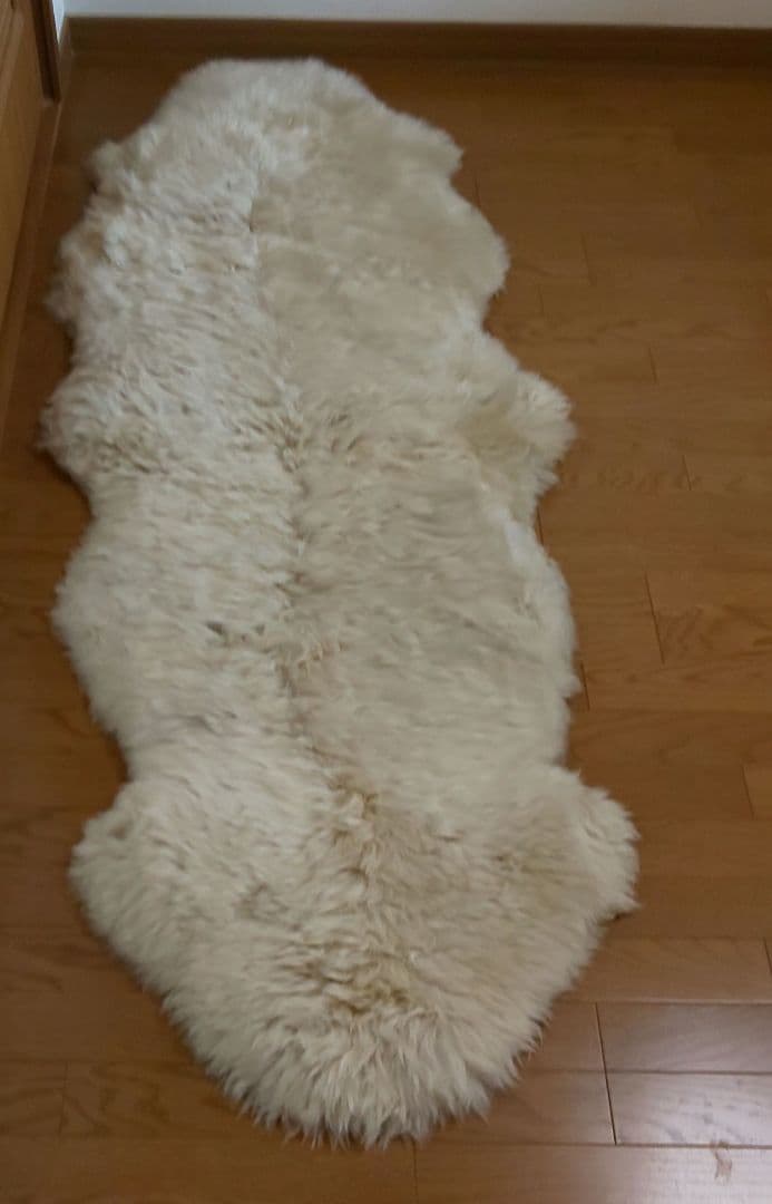 【週末値下げ】コストコ ムートンラグ 大 シープスキン100%