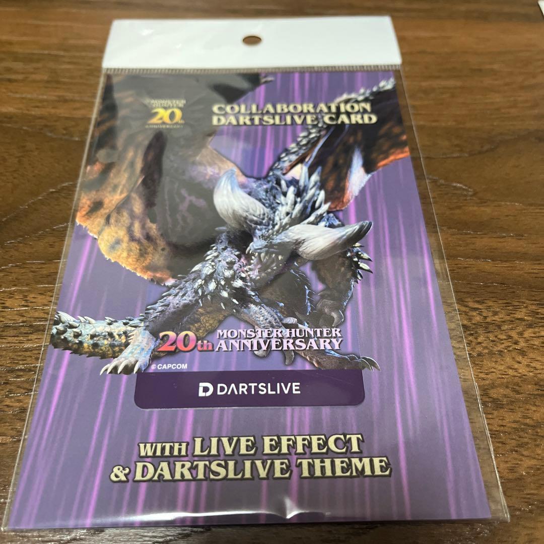 モンスターハンター コラボ20周年 ダーツライブカード 5枚セット