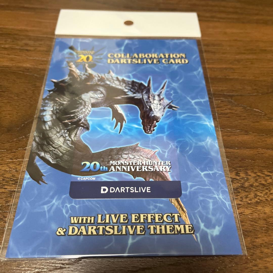 モンスターハンター コラボ20周年 ダーツライブカード 5枚セット