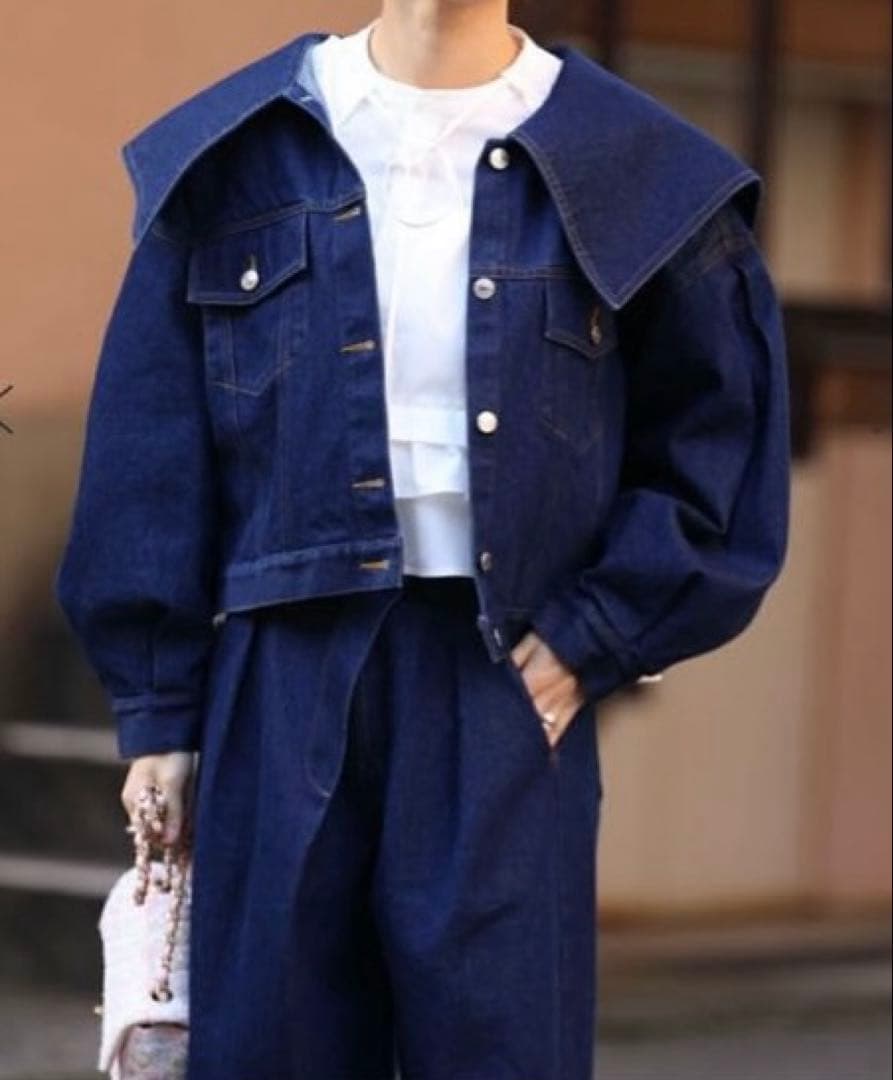 bow.a ボウエー　デニムジャケット　Indigo