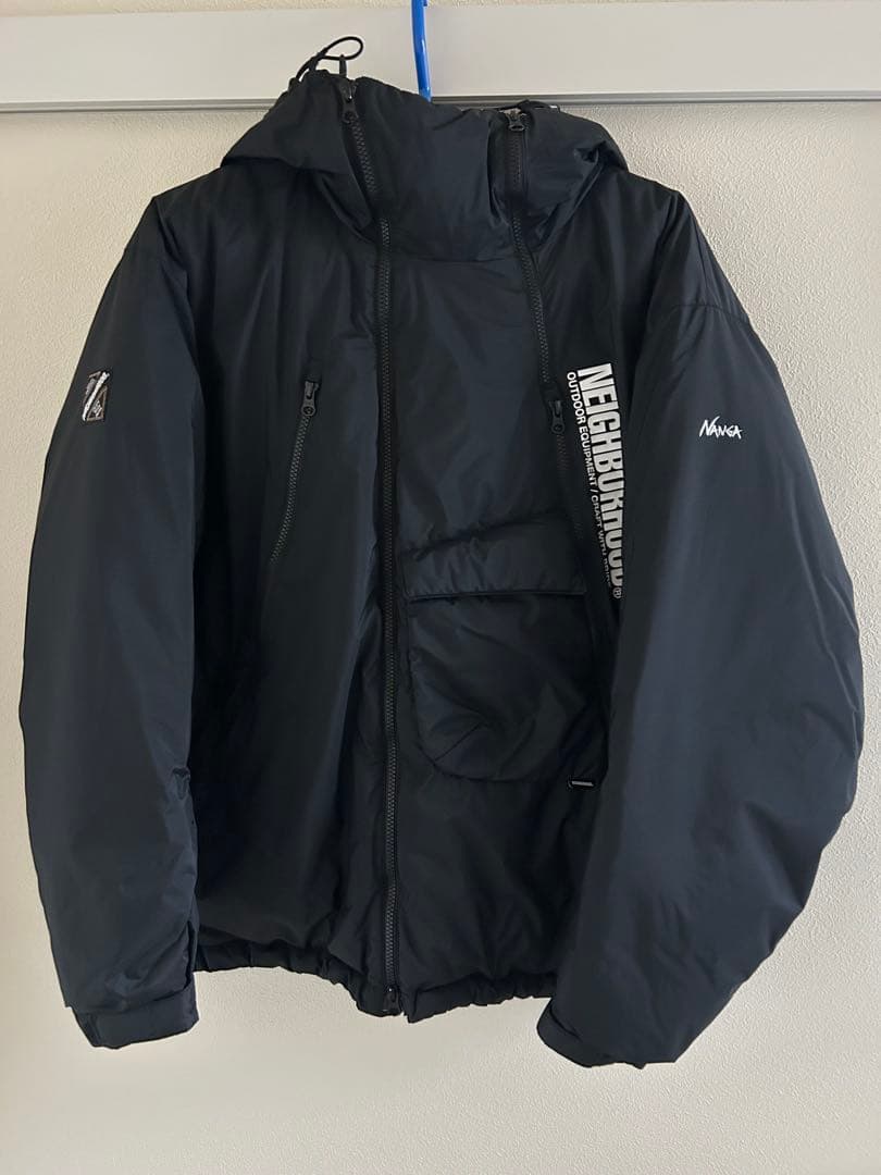NEIGHBORHOOD NANGA ダウンジャケット 黒 XL 24AW