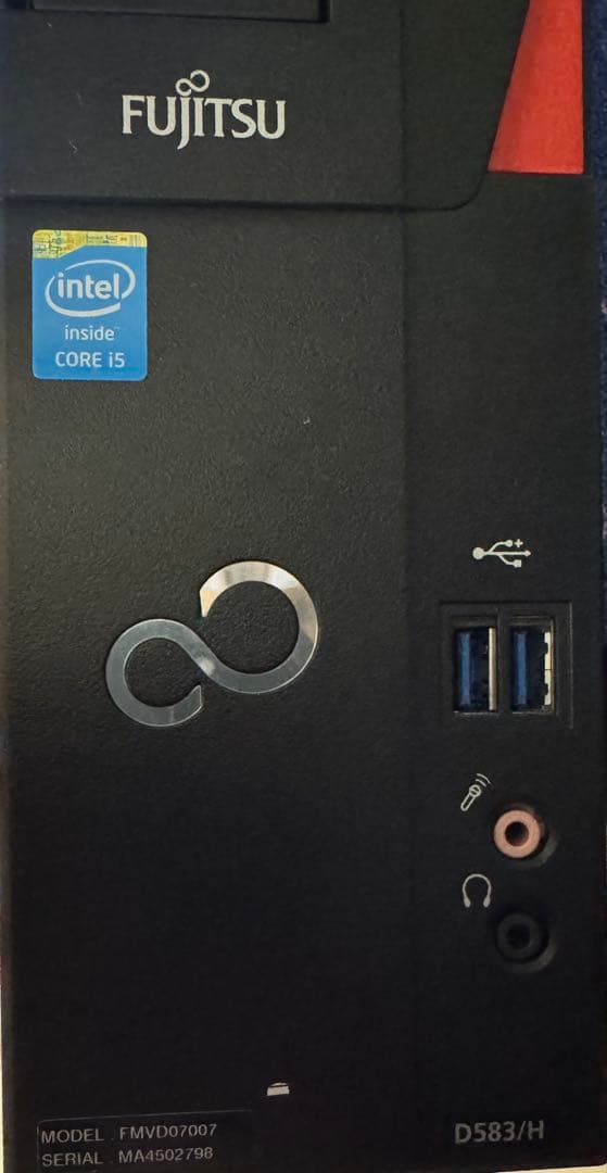 富士通D583/H (新品SSD2TB ・新品RAM32GB)新品wifi付き