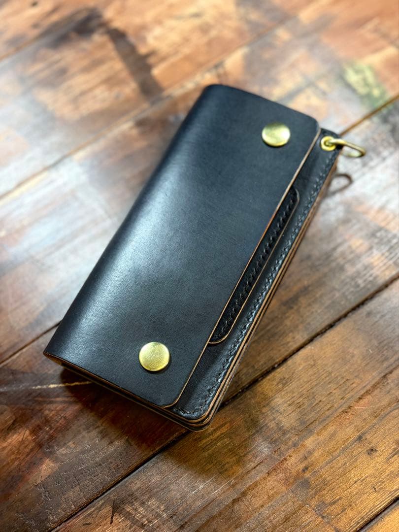 トラッカーウォレット TW-01 茶芯 ヌメ 手染め