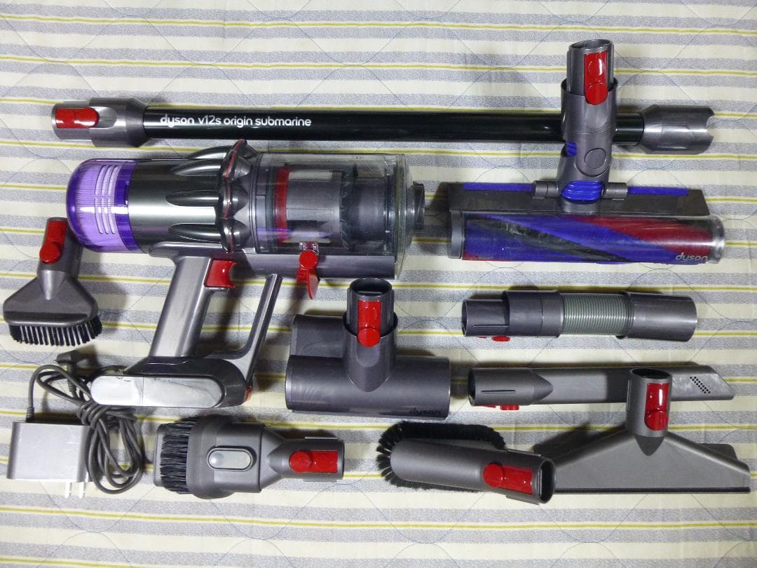 純正フロアドック付属　ダイソンSV18　動作確認済みの美品　エコモード47分