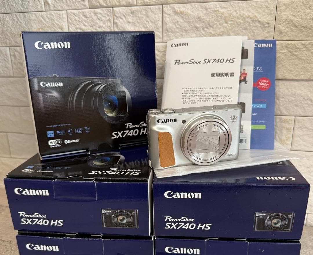 新品未使用 Canon PowerShot SX740 HS シルバー