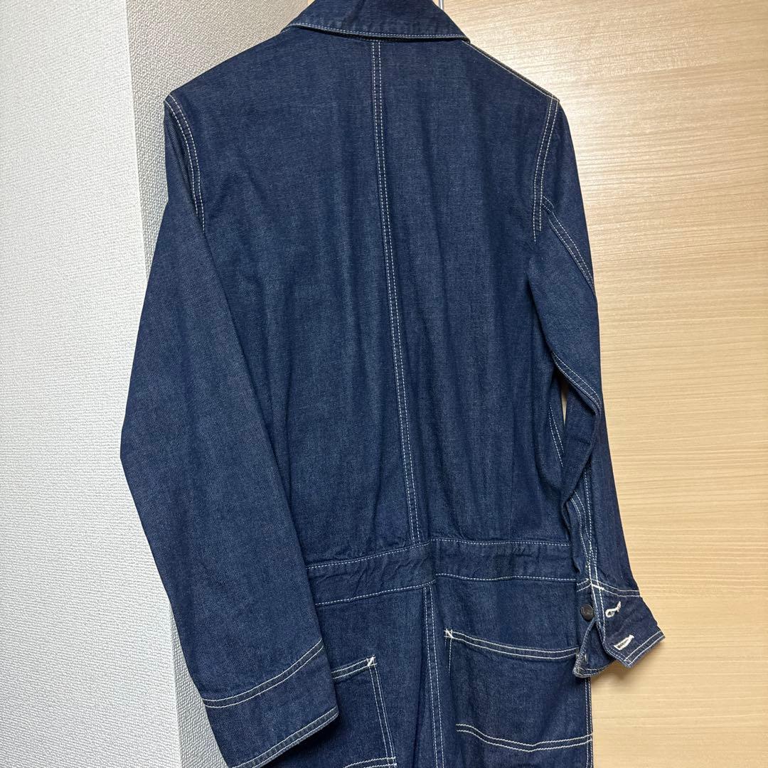 【ほぼ美品】Lee ダークデニム オーバーオール Sサイズ