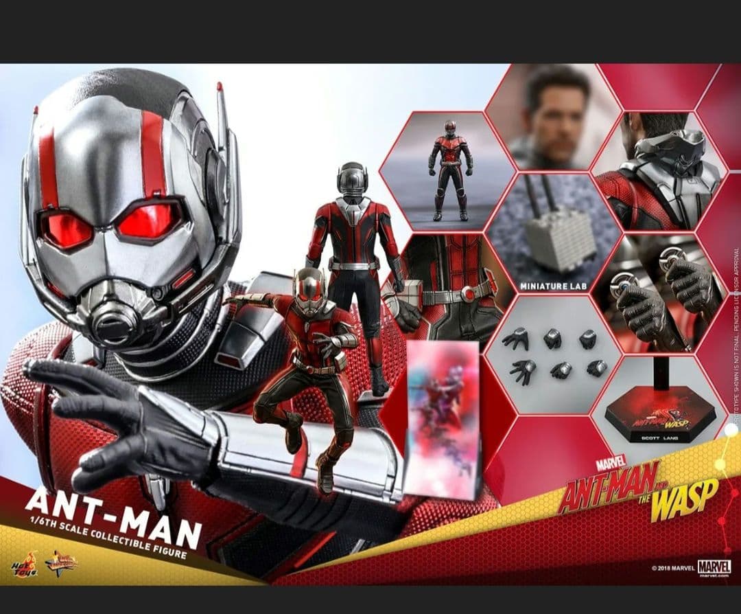 月末限定値下げ中 ANT-MAN フィギュア MARVEL ホットトイズ