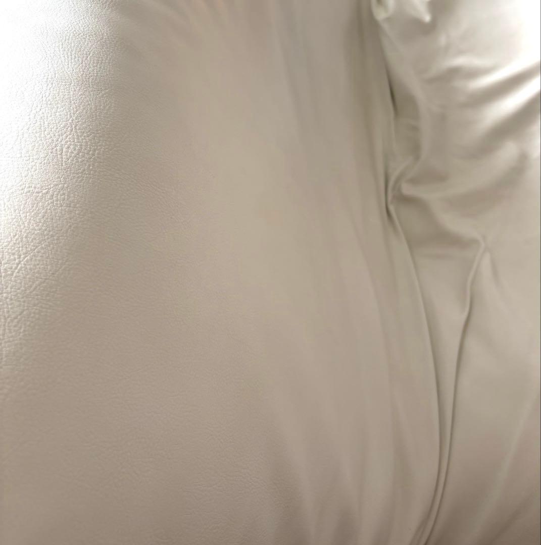 ！最終値下げ！リーンロゼ★ロゼカラン 1Pソファ レザー ホワイト