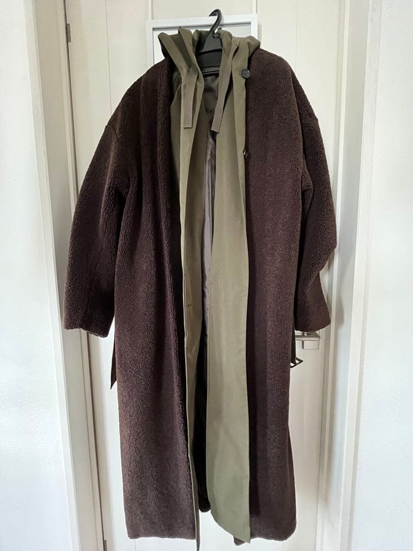 CLANE ミリタリーレイヤーボアコート　クラネ