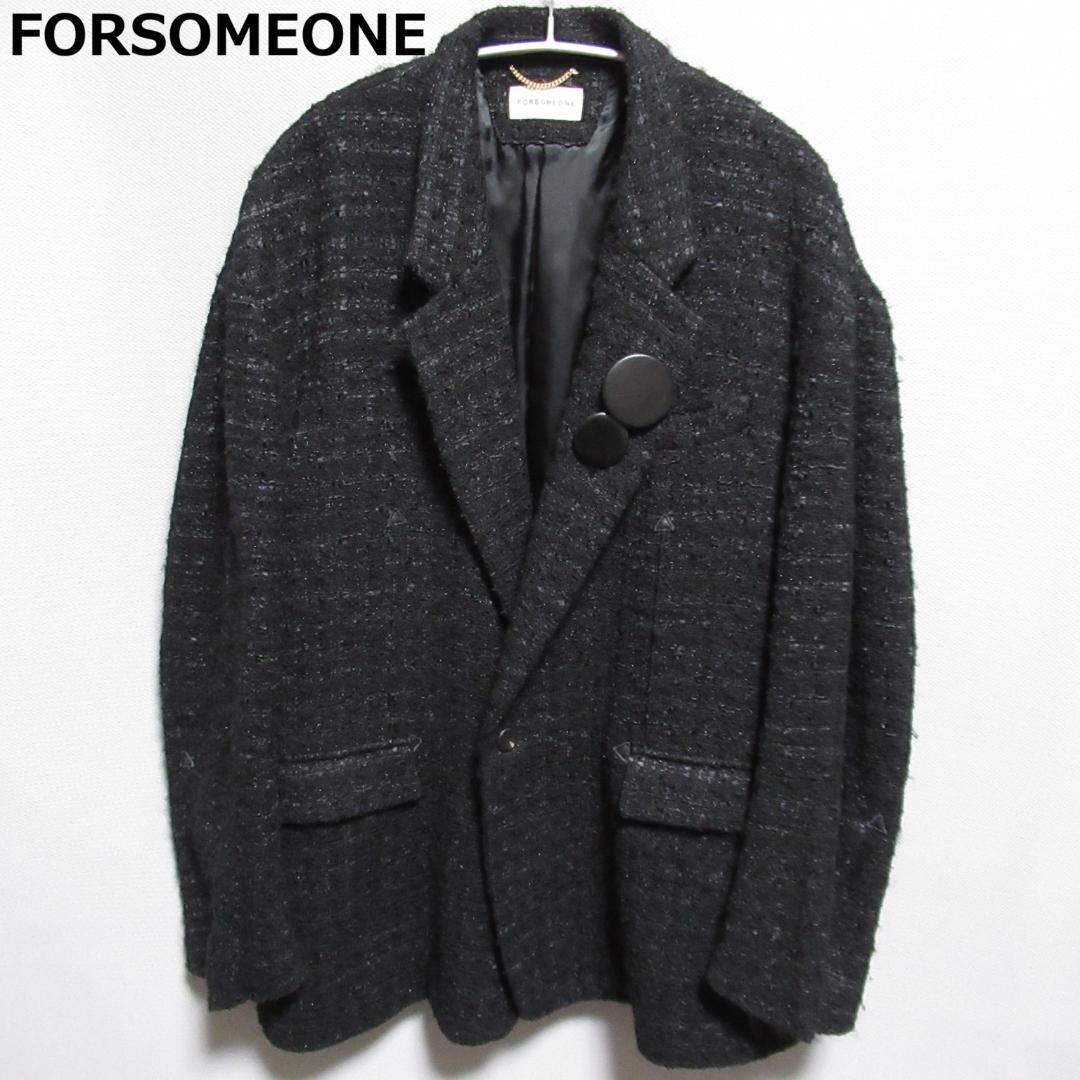 FORSOMEONE TweedJacket フォーサムワン ツイードジャケット