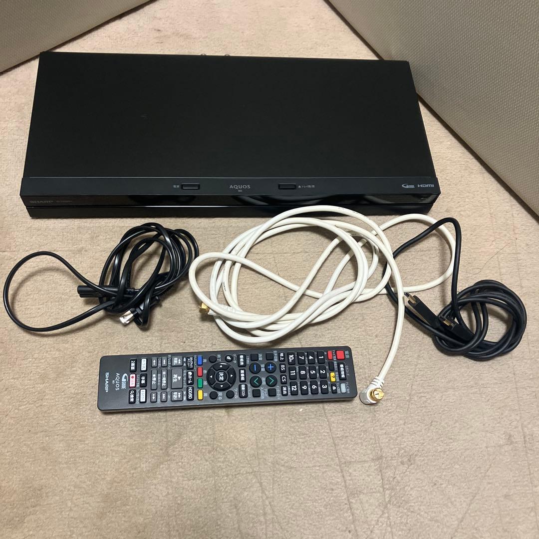 美品 SHARP　AQUOS　ブルーレイ　2B-C20BW1　2020年製