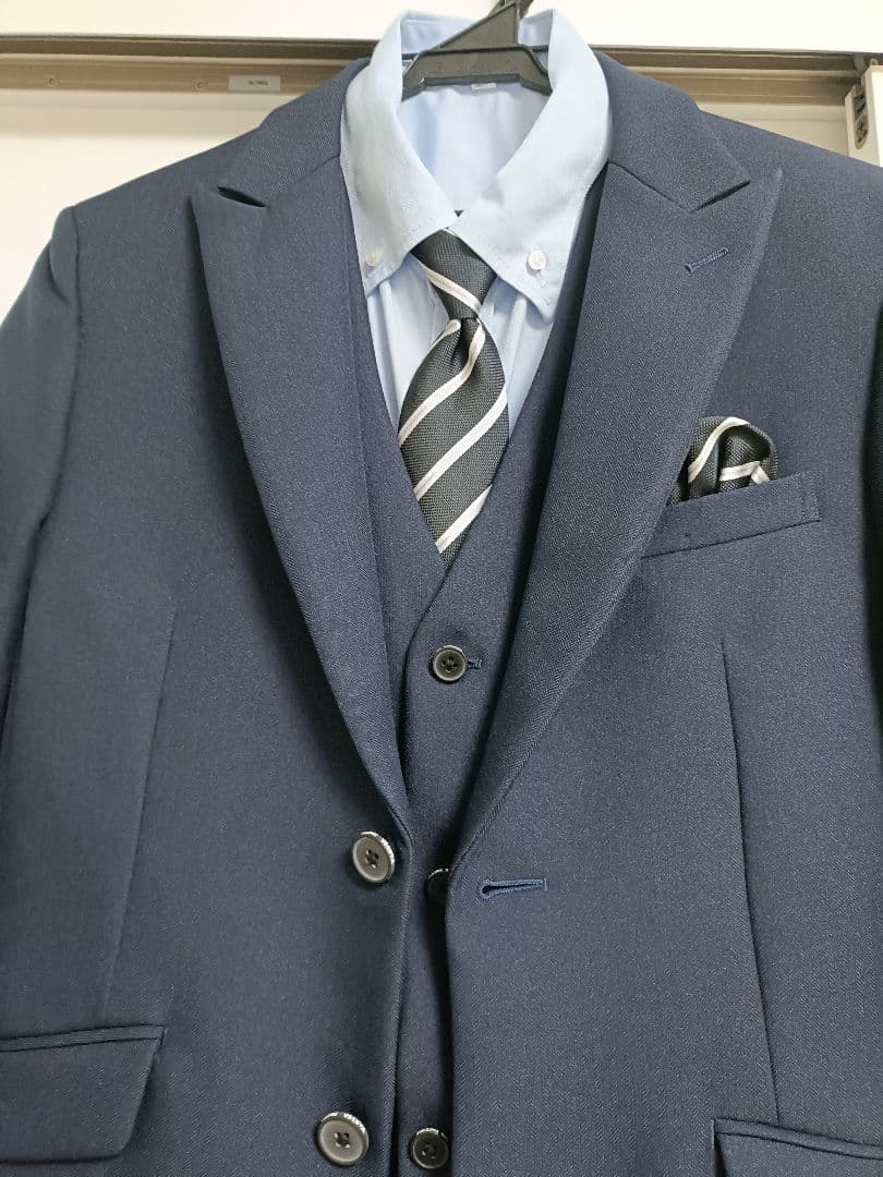 170 ワンダーファクトリーフォーマルスリーピーススーツ