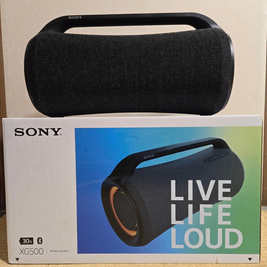 SONY SRS-XG500 Bluetoothスピーカー